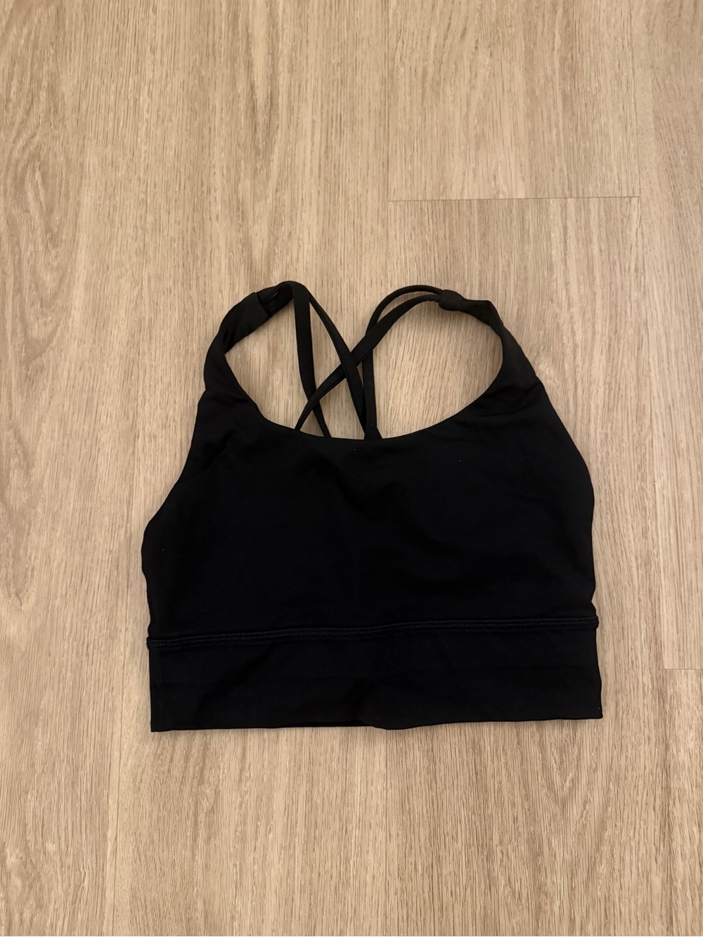 lululemon athletica Black Strappy Sports Bra